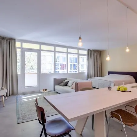 Comfortable And Industrial City Studio With Balcony * Ámsterdam